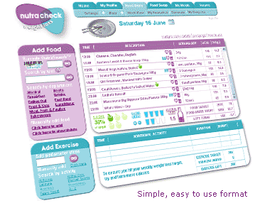 NutraCheck screen shot 2