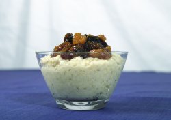 Porridge with fruit