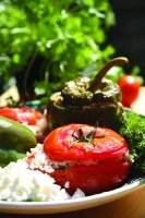 Stuffed Greek vegetables